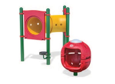 tunnel and pod type playground accessory
