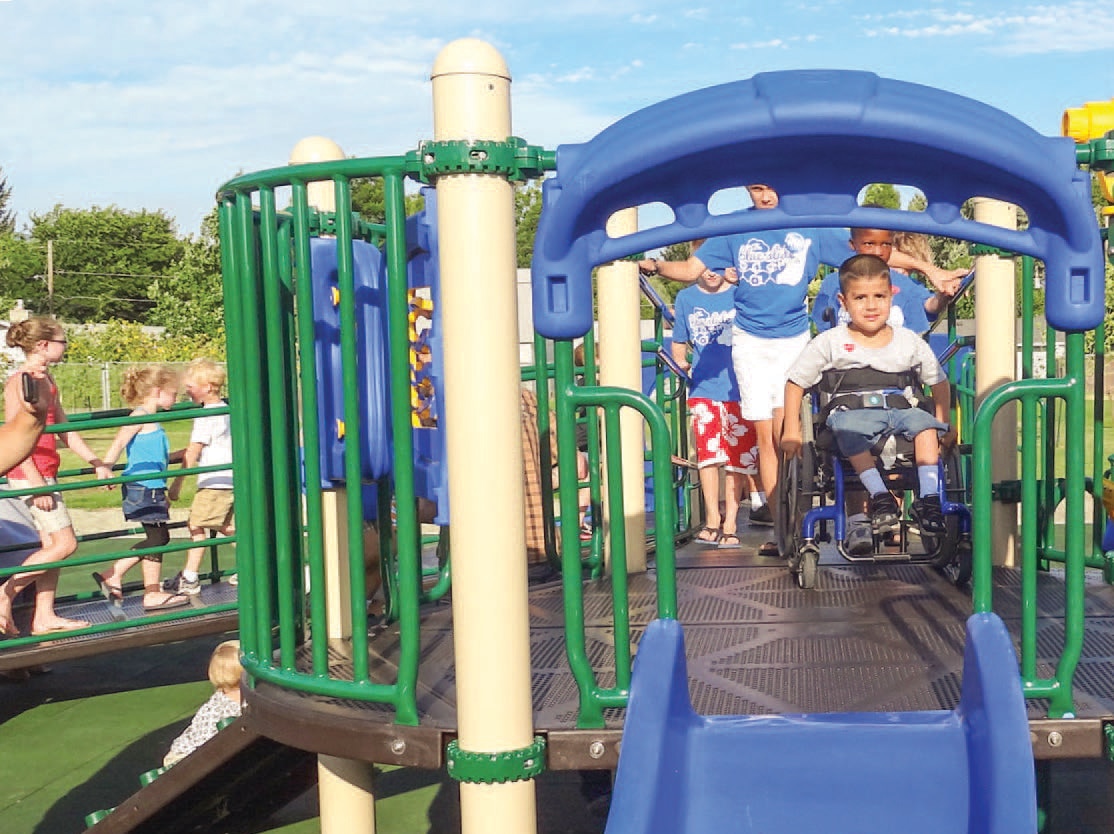Inclusive Playground Equipment Wrightsville, PA River Valley