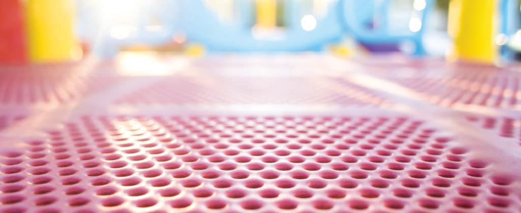close up of playground floor